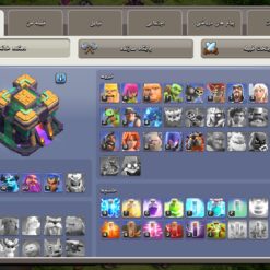 اکانت کلش اف کلنز تاون هال 14 لول 96 کد 130633 - تصویر 2