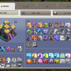 اکانت کلش اف کلنز تاون هال 14 لول 153 کد 127843 - تصویر 3