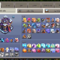 اکانت کلش اف کلنز تاون هال 15 لول 196 کد 129267 - تصویر 2