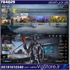 اکانت کالاف دیوتی موبایل لول 144 ریجن هند کد 784029
