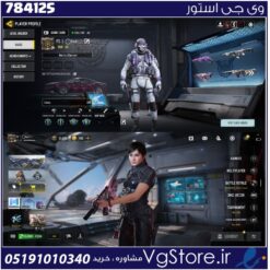 اکانت کالاف دیوتی موبایل لول 43 ریجن هند کد 784125