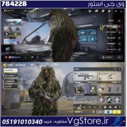 اکانت کالاف دیوتی موبایل لول 2 ریجن هند کد 784228