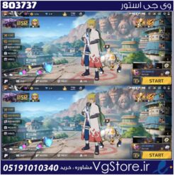 اکانت فری فایر لول 59 ریجن خاورمیانه کد 803737