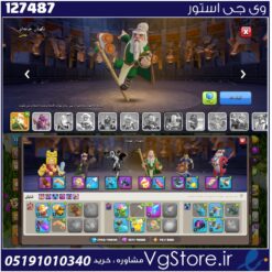 اکانت کلش اف کلنز تاون هال 15 لول 134 کد 127487