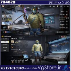 اکانت کالاف دیوتی موبایل لول 129 ریجن هند کد 784820