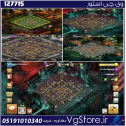 اکانت کلش اف کلنز تاون هال 10 لول 65 کد 127715