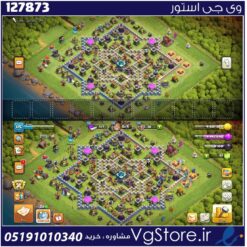 اکانت کلش اف کلنز تاون هال 13 لول 115 کد 127873
