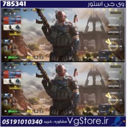 اکانت کالاف دیوتی موبایل لول 354 ریجن هند کد 785341