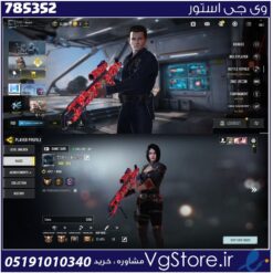 اکانت کالاف دیوتی موبایل لول 376 ریجن هند کد 785352