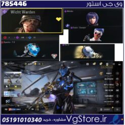 اکانت کالاف دیوتی موبایل لول 416 ریجن هند کد 785446