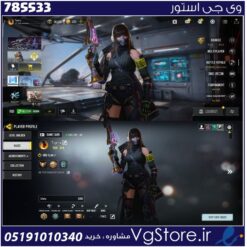 اکانت کالاف دیوتی موبایل لول 348 ریجن هند کد 785533