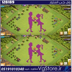 اکانت کلش اف کلنز تاون هال 8 لول 35 کد 128189