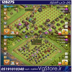 اکانت کلش اف کلنز تاون هال 10 لول 90 کد 128275