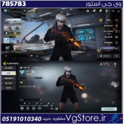 اکانت کالاف دیوتی موبایل لول 56 ریجن هند کد 785783