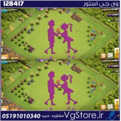 اکانت کلش اف کلنز تاون هال 8 لول 33 کد 128417