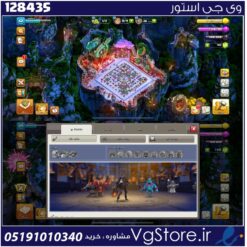 اکانت کلش اف کلنز تاون هال 13 لول 52 کد 128435