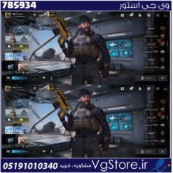اکانت کالاف دیوتی موبایل لول 318 ریجن هند کد 785934