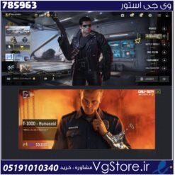 اکانت کالاف دیوتی موبایل لول 2 ریجن هند کد 785963