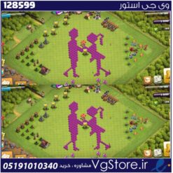 اکانت کلش اف کلنز تاون هال 8 لول 33 کد 128599