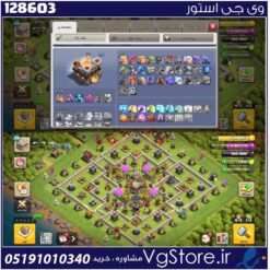 اکانت کلش اف کلنز تاون هال 11 لول 98 کد 128603