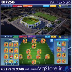 اکانت بازی دریم لیگ ساکر لول 71 کد 817258