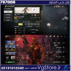 اکانت کالاف دیوتی موبایل لول 415 ریجن هند کد 787008