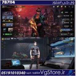 اکانت کالاف دیوتی موبایل لول 128 ریجن هند کد 787114