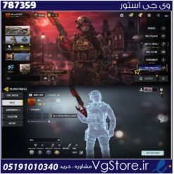 اکانت کالاف دیوتی موبایل لول 41 ریجن هند کد 787359