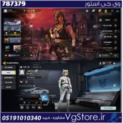 اکانت کالاف دیوتی موبایل لول 407 ریجن هند کد 787379