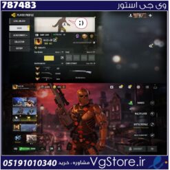 اکانت کالاف دیوتی موبایل لول 415 ریجن هند کد 787483