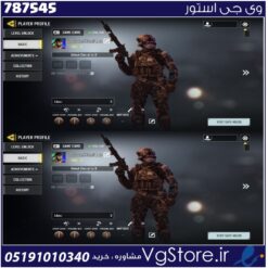 اکانت کالاف دیوتی موبایل لول 3 ریجن هند کد 787545