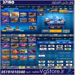 اکانت کلش رویال لول 2360 کد 37180