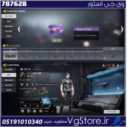 اکانت کالاف دیوتی موبایل لول 375 ریجن هند کد 787628