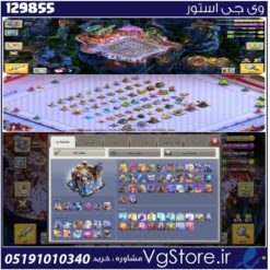 اکانت کلش اف کلنز تاون هال 18 لول 222 کد 129855