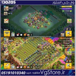 اکانت کلش اف کلنز تاون هال 14 لول 137 کد 130205
