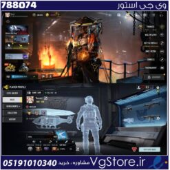 اکانت کالاف دیوتی موبایل لول 400 ریجن هند کد 788074