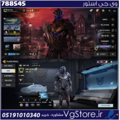 اکانت کالاف دیوتی موبایل لول 107 ریجن هند کد 788545