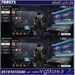 اکانت کالاف دیوتی موبایل لول 445 ریجن هند کد 788573