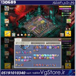 اکانت کلش اف کلنز تاون هال 18 لول 241 کد 130689