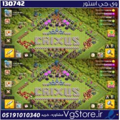 اکانت کلش اف کلنز تاون هال 12 لول 113 کد 130742
