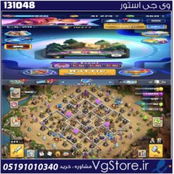 اکانت کلش اف کلنز تاون هال 11 لول 94 کد 131048