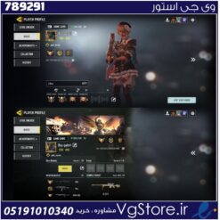 اکانت کالاف دیوتی موبایل لول 450 ریجن اسیا کد 789291