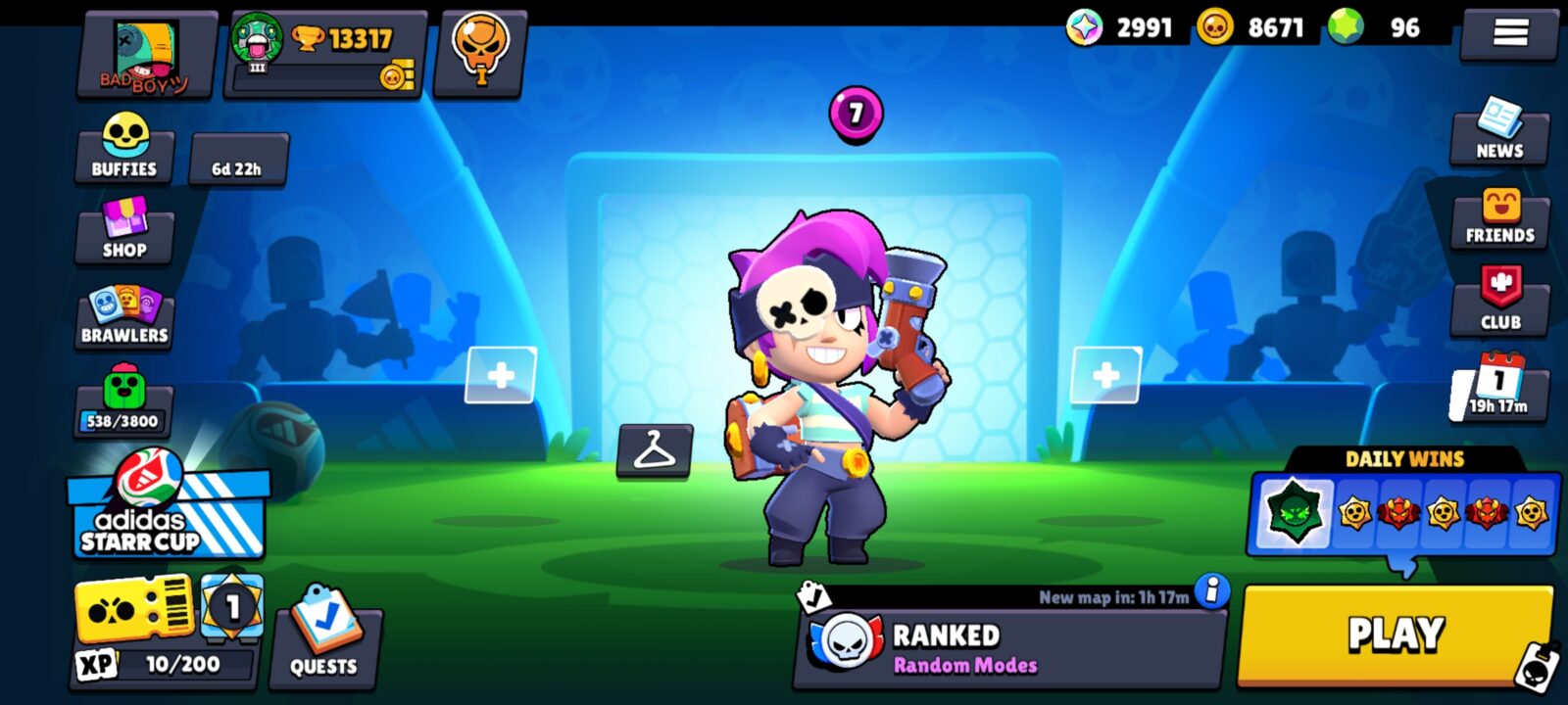 اکانت براول استارز کاپ 13370 کد 41759 2 اکانت براول استارز کاپ 13370 کد 41759 - تصویر 2