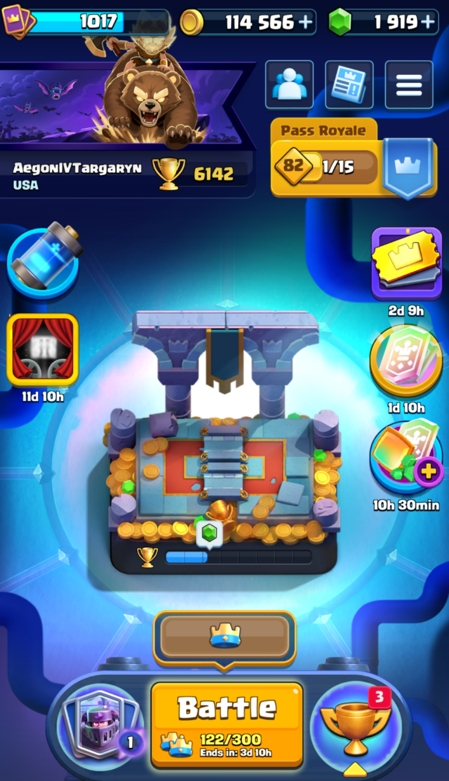 اکانت کلش رویال لول 12 کد 37221 2 اکانت کلش رویال لول 12 کد 37221 - تصویر 2