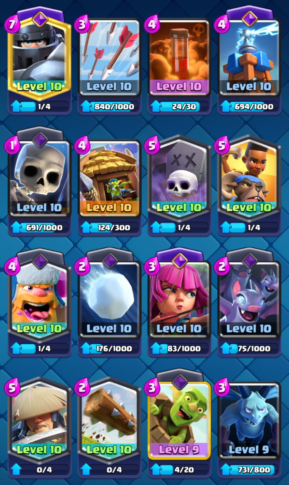 اکانت کلش رویال لول 12 کد 37221 6 اکانت کلش رویال لول 12 کد 37221 - تصویر 6