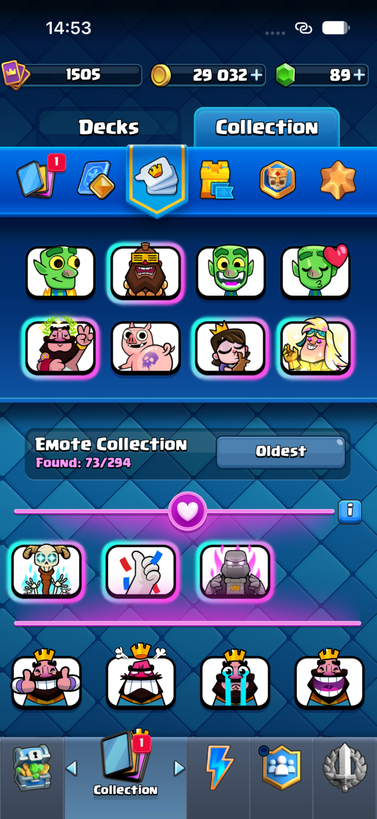 اکانت کلش رویال لول 1511 کد 37200 5 اکانت کلش رویال لول 1511 کد 37200 - تصویر 5
