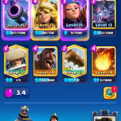 اکانت کلش رویال لول 14 کد 37420 9 اکانت کلش رویال لول 14 کد 37420 - تصویر 3
