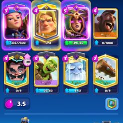 اکانت کلش رویال لول 13 کد 36921 9 اکانت کلش رویال لول 13 کد 36921 - تصویر 3