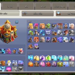 اکانت کلش اف کلنز تاون هال 16 لول 187 کد 128921 - تصویر 2