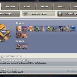 اکانت کلش اف کلنز تاون هال 18 لول 218 کد 129291 16 اکانت کلش اف کلنز تاون هال 18 لول 218 کد 129291 - تصویر 5